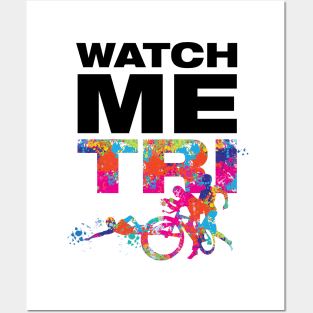 Triathlon Motivation Posters and Art